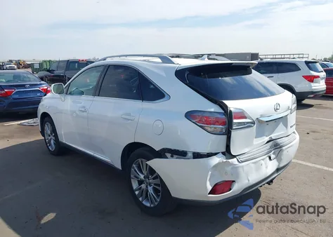 2013 Lexus Rx 350 z USA, uszkodzony, nr VIN 2T2BK1BA5DC196023